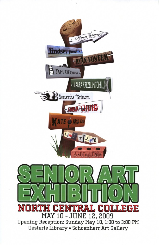 Senior Art Exhibition at North Central College 