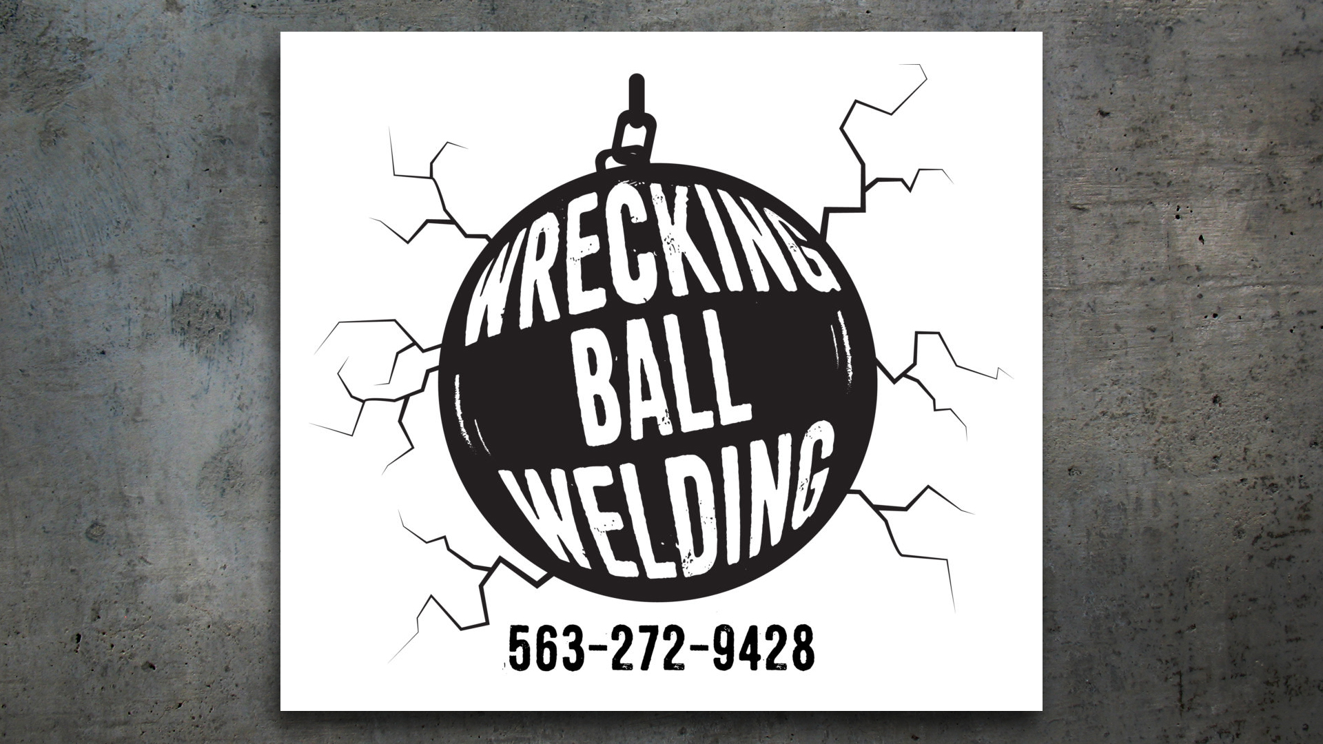 New Logo – Wrecking Ball Welding