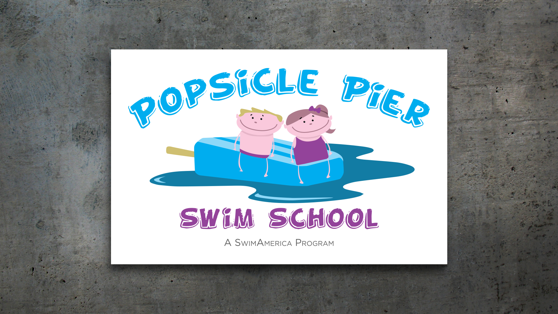New Logo – Popsicle Pier Swim School